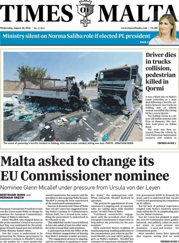 تایمز آو مالتا 🇲🇹 (Times of Malta)