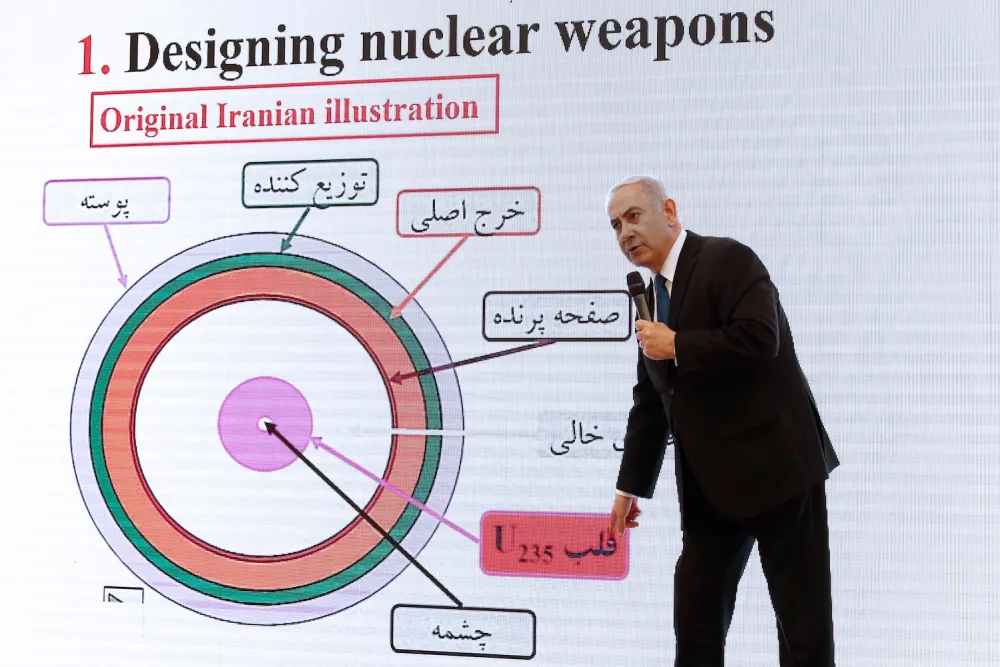 Netanyahu Iran Nuclear Archive Gettyimages 953162074