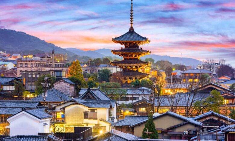 Kyoto Japan Cityscape