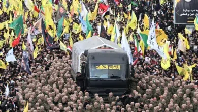 Huge Crowds Attend Funeral For Slain Hezbollah Leader Seyyed Hassan Nasrallah